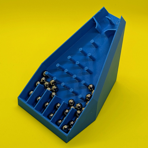 📉 Experimental Micro Galton Board